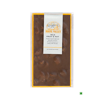 Rhine Valley Milk Fruit & Nut Bar 100g