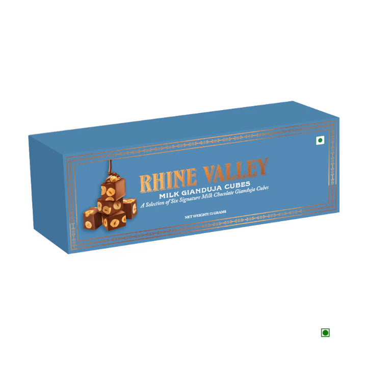 Rhine Valley Milk Gianduja Cubes