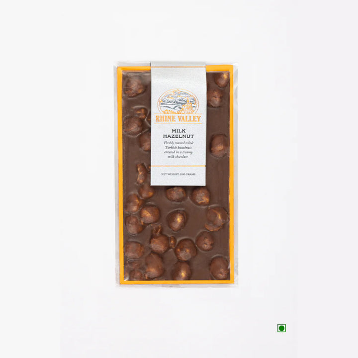 Rhine Valley Milk Hazelnut Chocolate – 100g