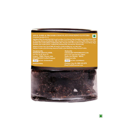 Milk & Dark 70% Chocolate – A Perfect Harmony of Sweet and Bold