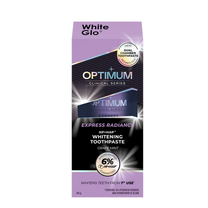 OPTIMUM EXPRESS RADIANCE Whitening Toothpaste