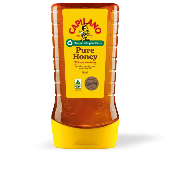 Capilano Pure Australian Honey – 1kg Squeeze Bottle