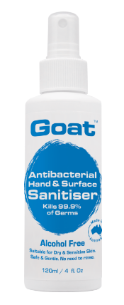 Antibacterial Hand & Surface Sanitiser Spray 120ml