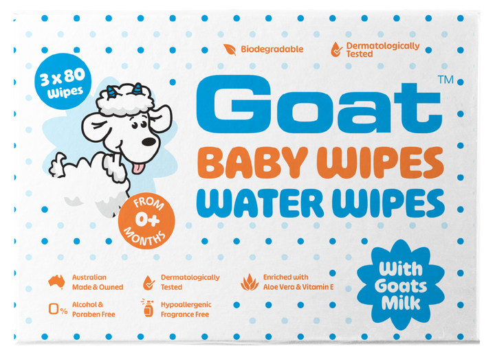 Goat Baby Water Wipes 240 pack