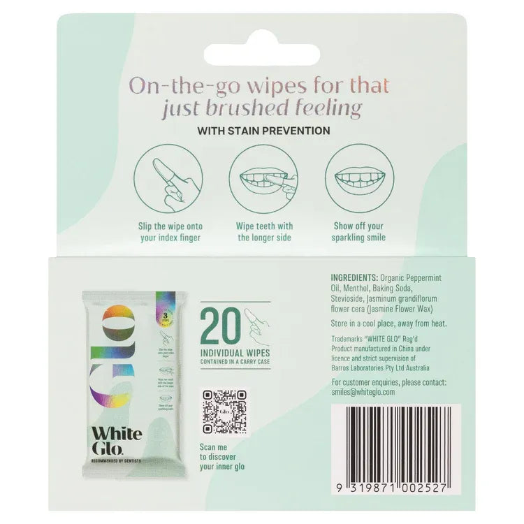 Waterless Teeth Wipes