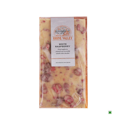 Rhine Valley White Raspberry Bar 100g