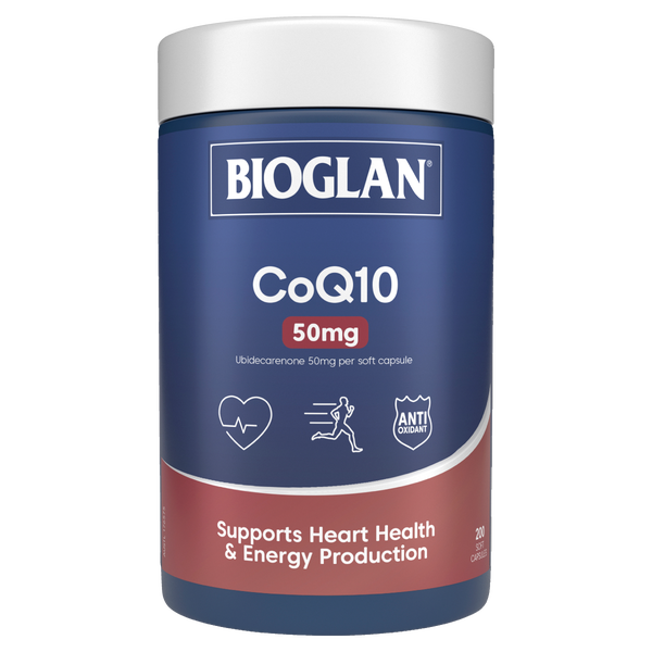 Bioglan CoQ10 50mg 200s