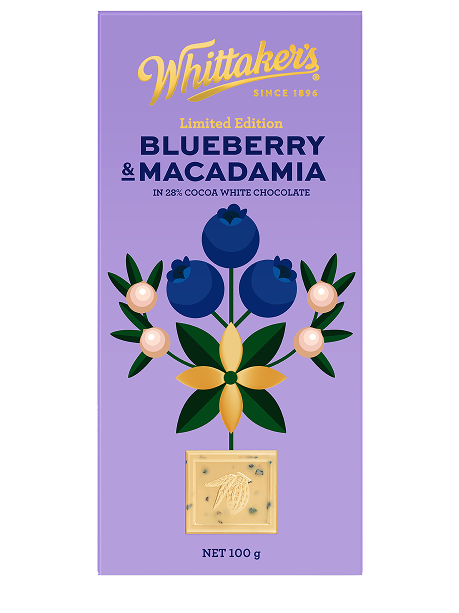 Blueberry Delight Chocolate – 100g