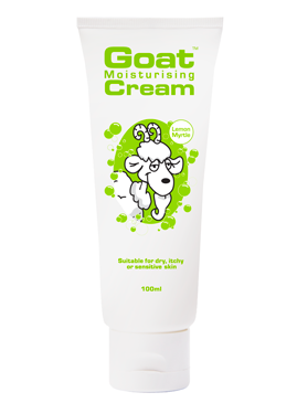 Goat Moisturising Cream with Lemon Myrtle 100g
