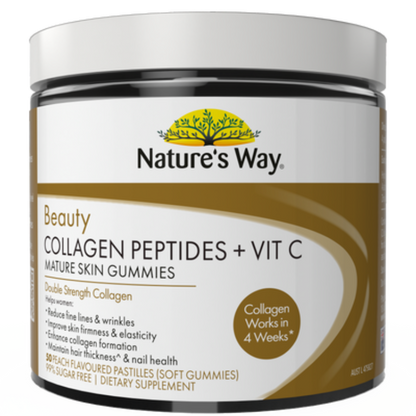 Collagen + Vitamin C Mature Skin Gummies – 50 Gummies