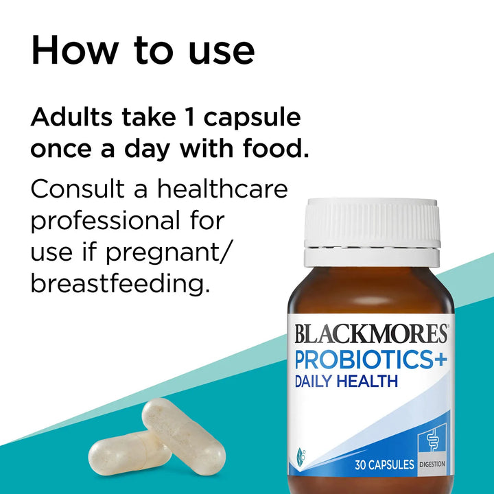 Blackmores Probiotics+ Daily Health