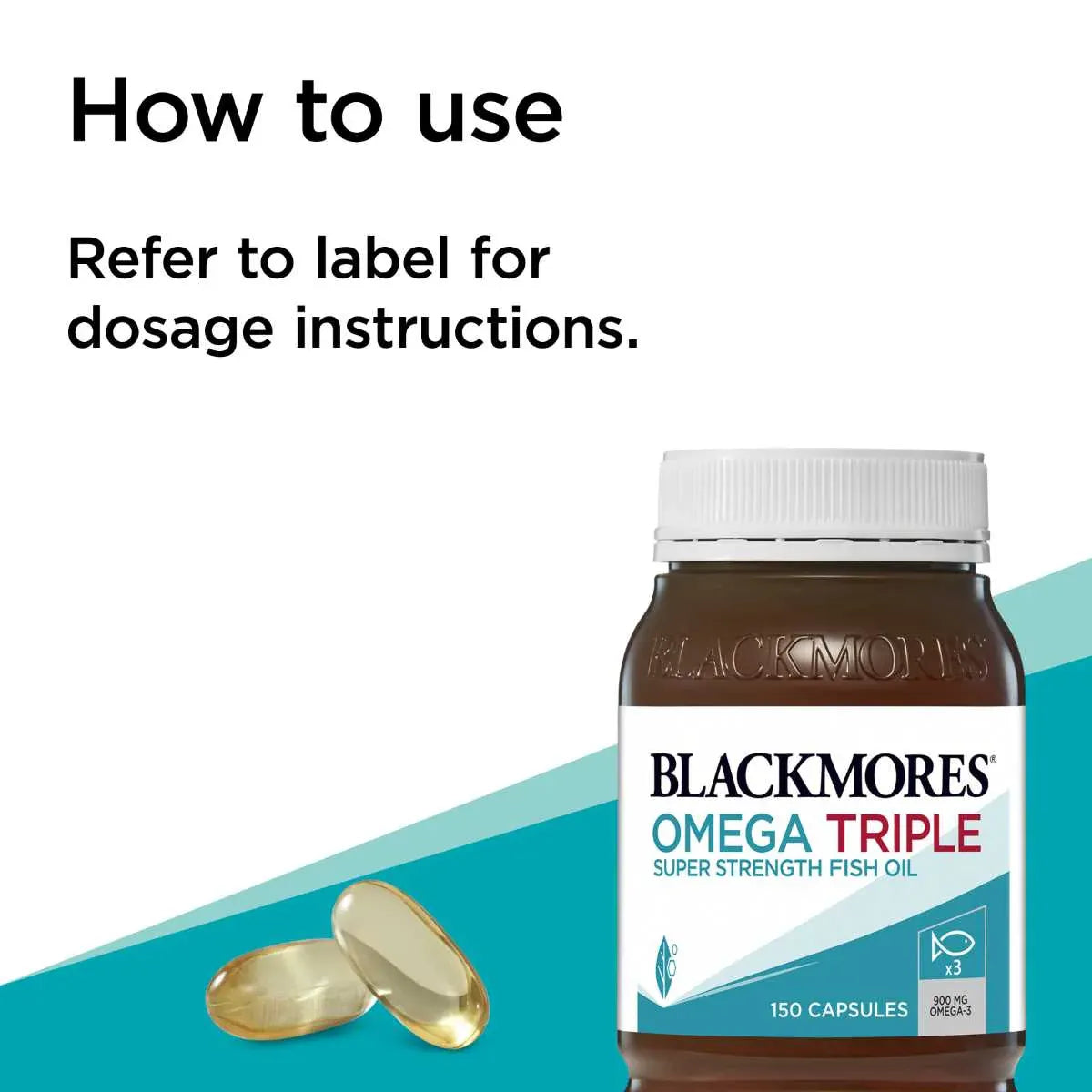Blackmores Omega Triple Super Strength Fish Oil