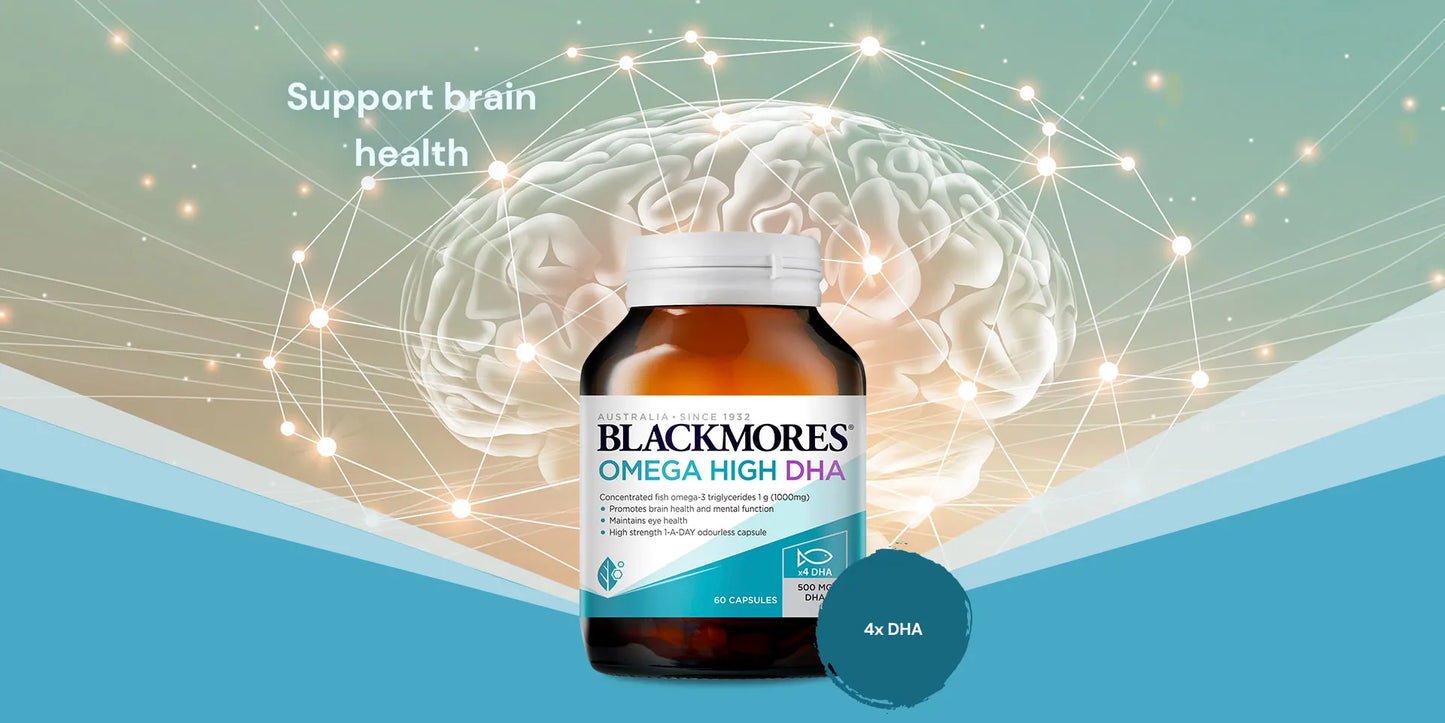Blackmores omega brain high dha fish oil