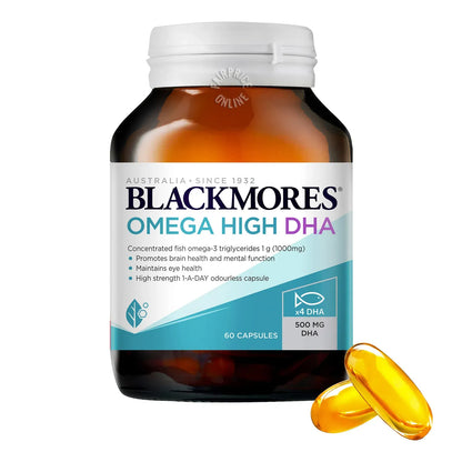 Blackmores omega brain high dha fish oil