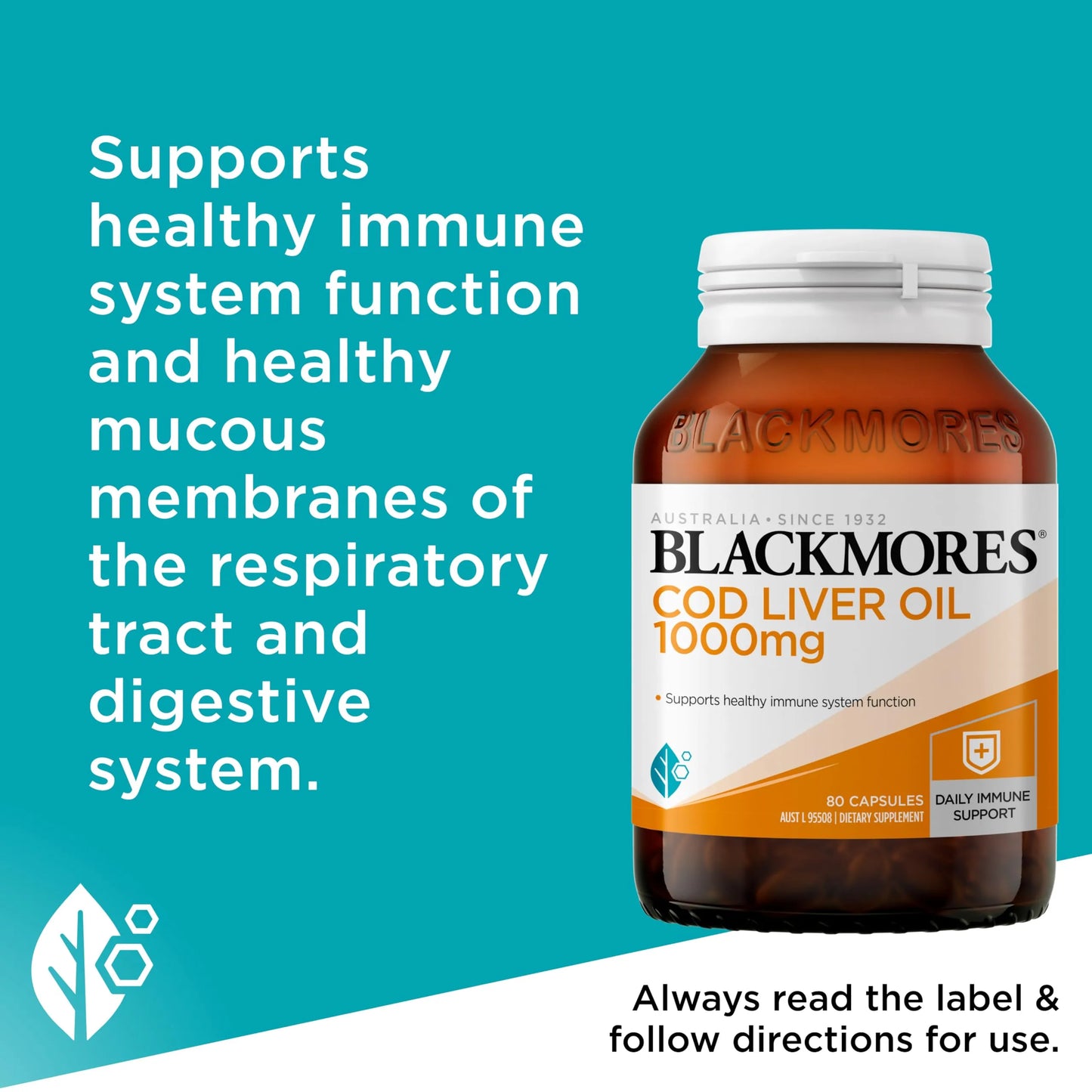 Blackmores Cod Liver Oil 1000mg