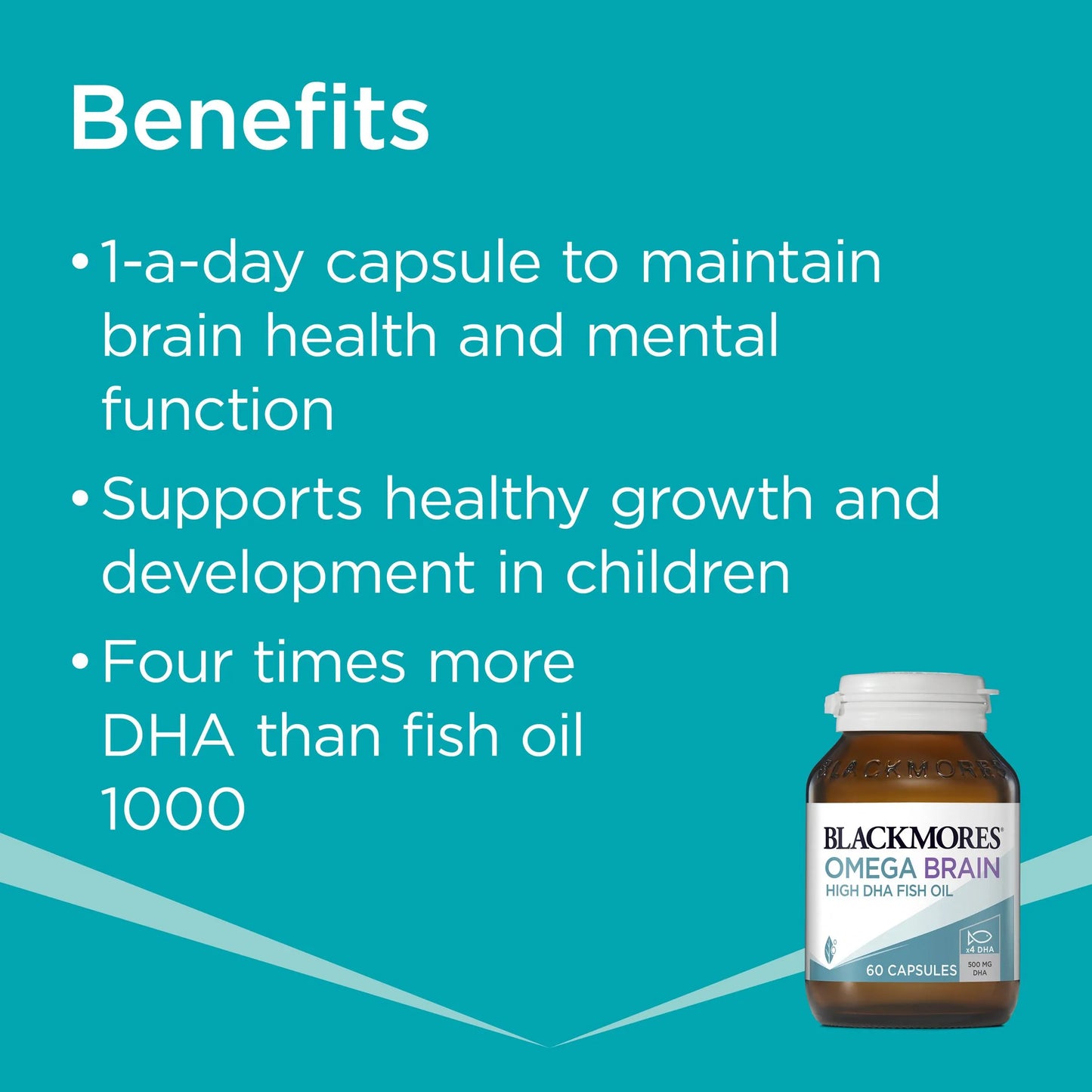Blackmores omega brain high dha fish oil