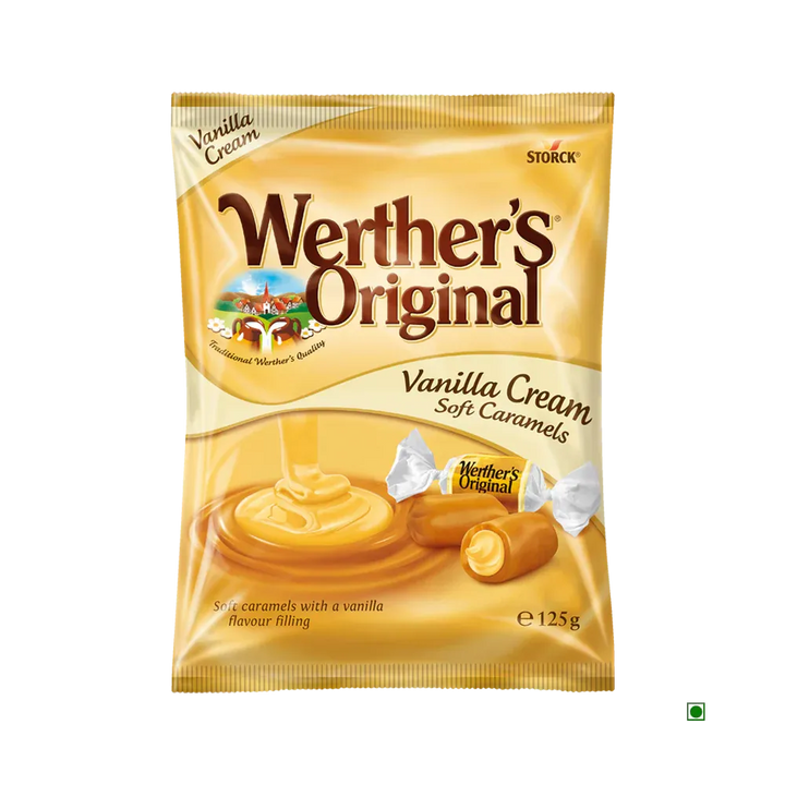 Werther's original Soft Vanilla Cream Caramel 125g