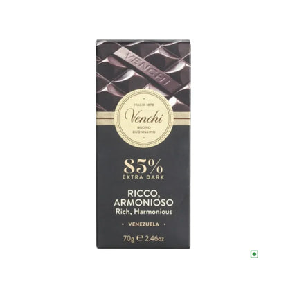 Venchi 85% Venezuela Dark Chocolate Bar 70g