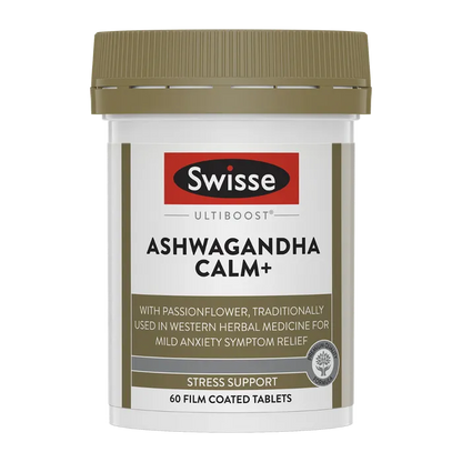 Swisse Ultiboost Ashwagandha Calm + Stress Support