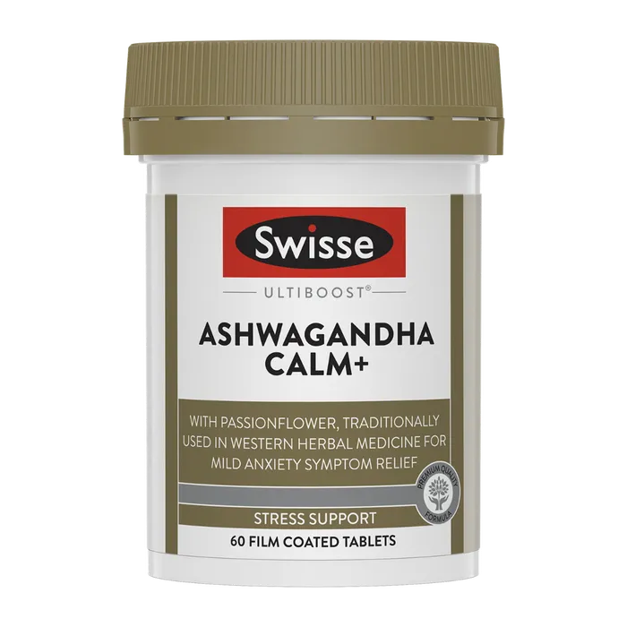Swisse Ultiboost Ashwagandha Calm + Stress Support