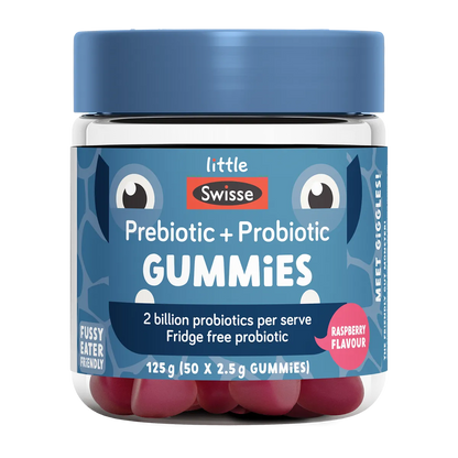 Little Swisse Prebiotic + Probiotic Gummies