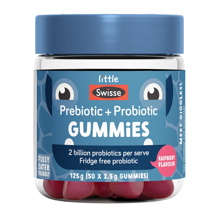 Little Swisse Prebiotic + Probiotic Gummies