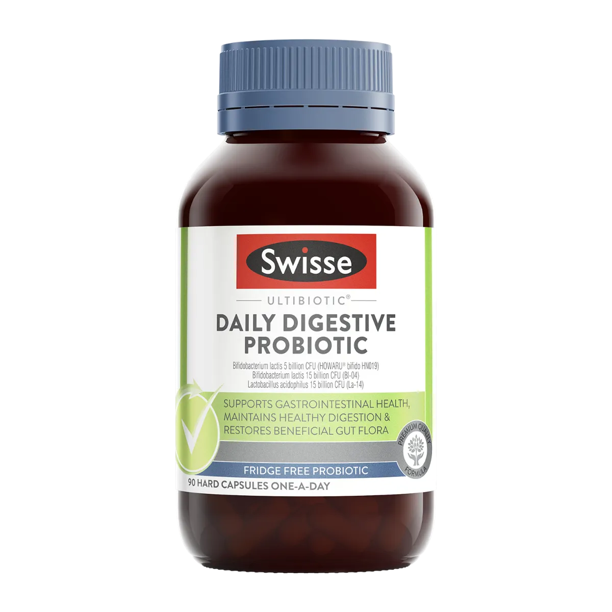 Swisse Ultibiotic Daily Digestive Probiotic – Digestive System Health Support