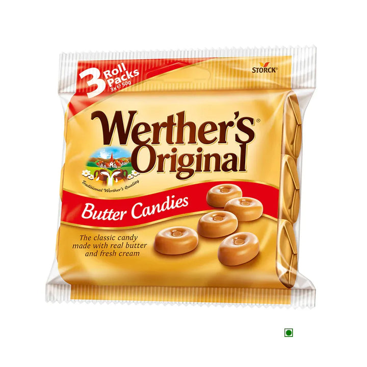 Werther's Original Cream Candies 3 Pack 150g