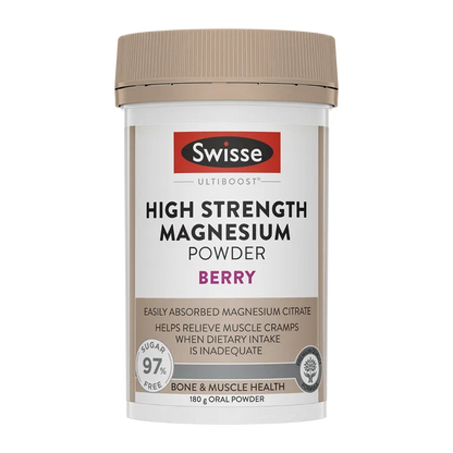 Swisse Ultiboost High Strength Magnesium Powder Berry