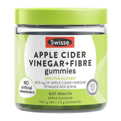 Apple Cider Vinegar + Fibre Gummies