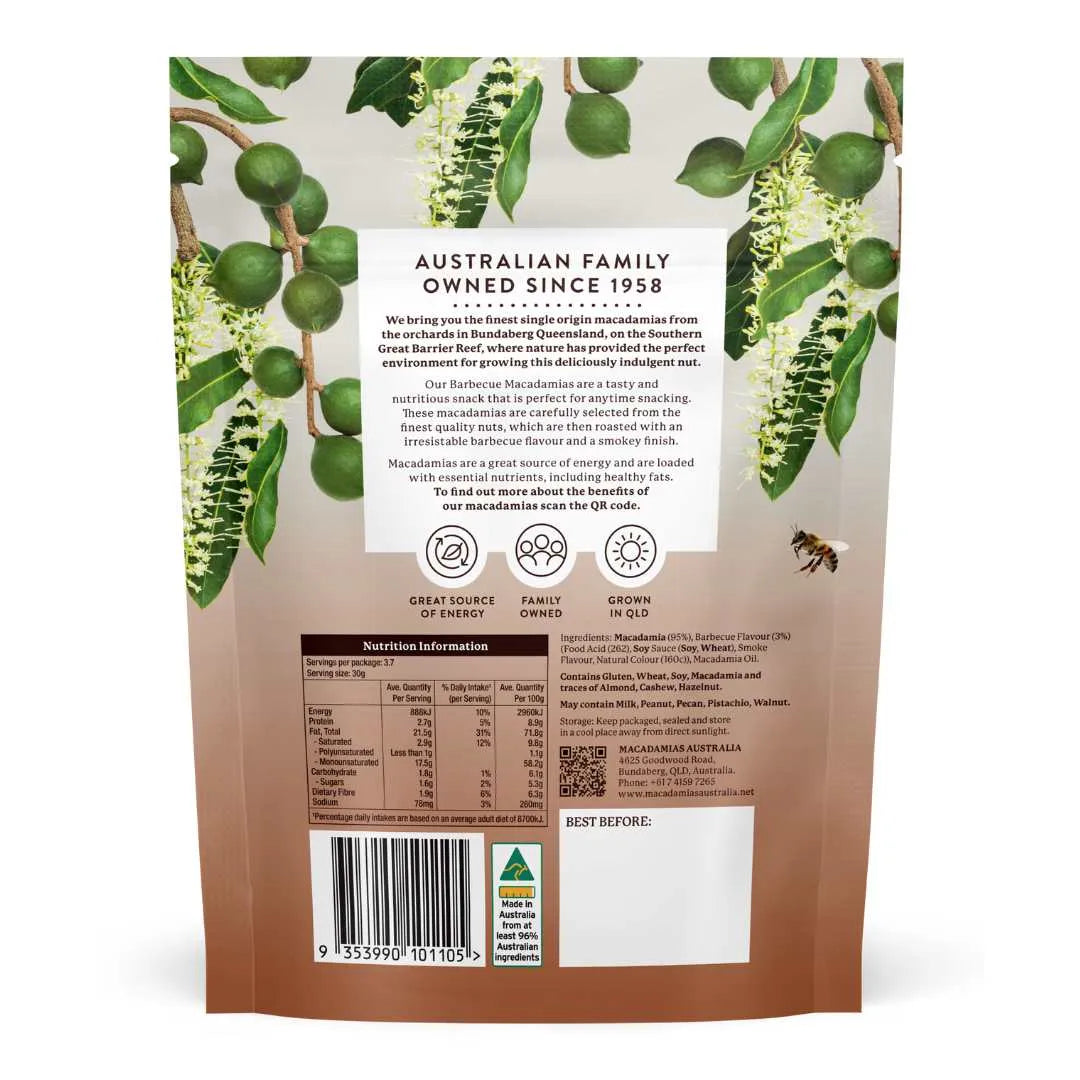 Honey Roasted Macadamias