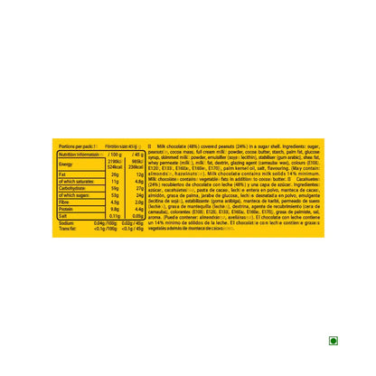 M&M's Peanut Single 45g