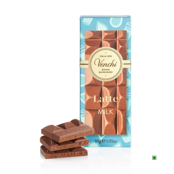 Venchi Mini Milk Chocolate Bar 30g
