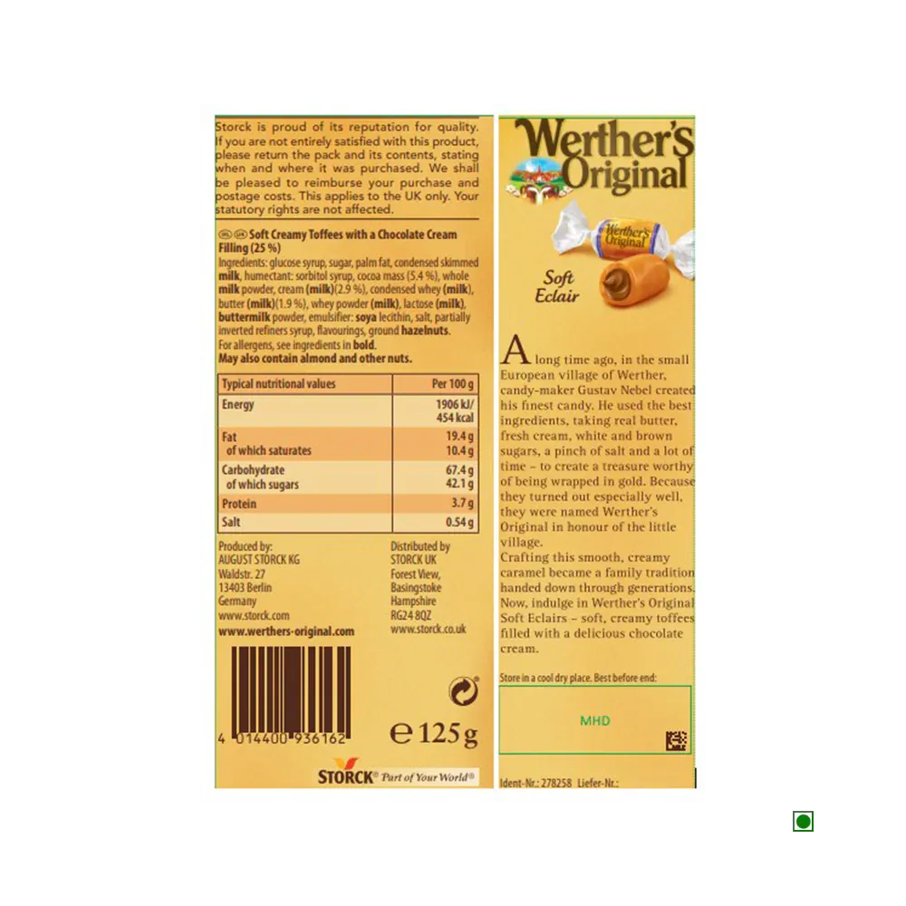 Werther's original Soft Eclair 125g