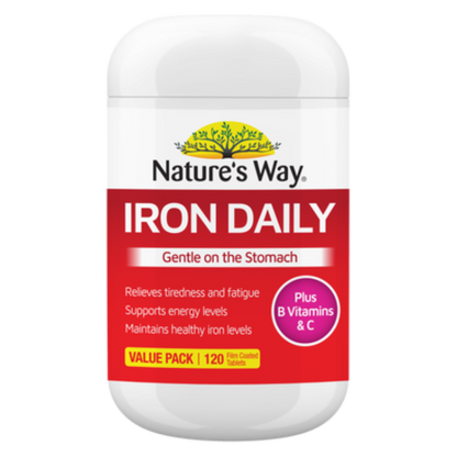 Nature’s Way Iron Daily 120s