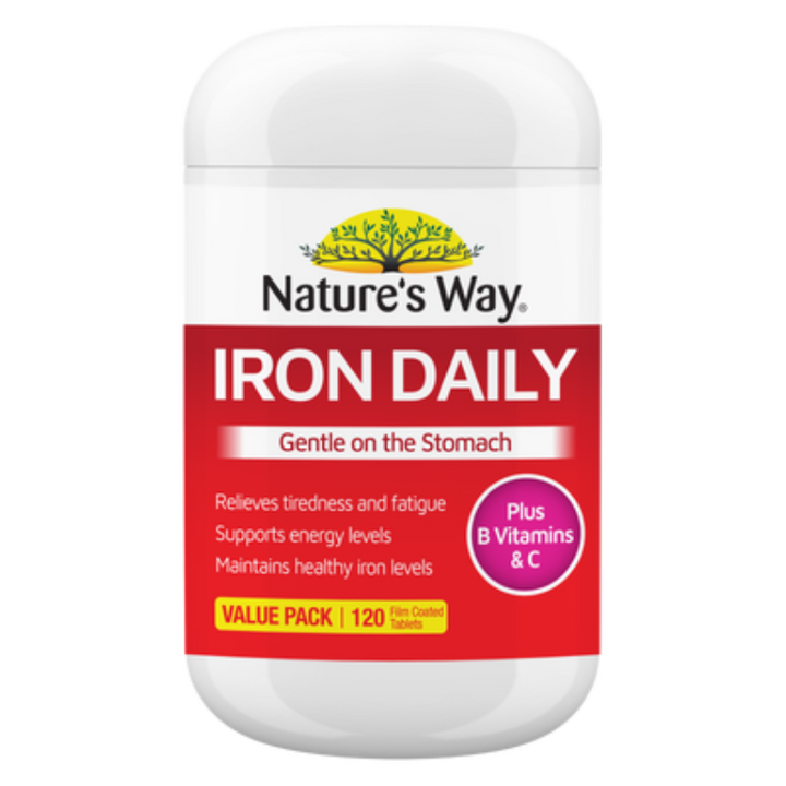 Nature’s Way Iron Daily 120s
