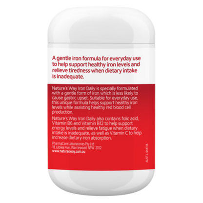 Nature’s Way Iron Daily 120s