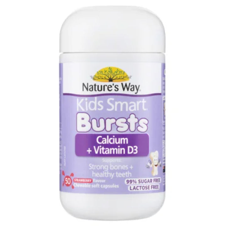 Nature’s Way Kids Smart Bursts Calcium + Vitamin D3