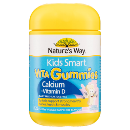 Calcium + Vitamin D – 120 Tablets