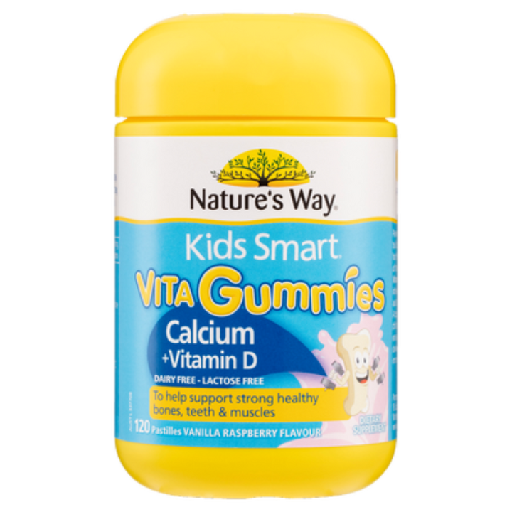 Calcium + Vitamin D – 120 Tablets