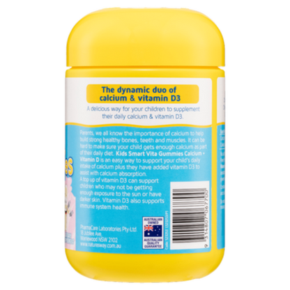 Calcium + Vitamin D – 120 Tablets