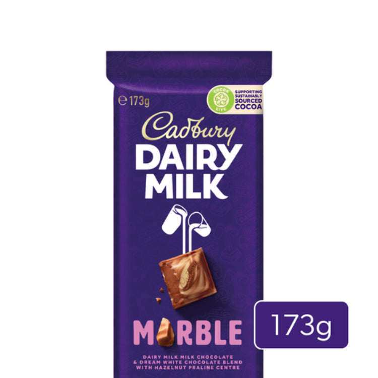 Cadbury Dairy Milk Marble chocolate block 173g