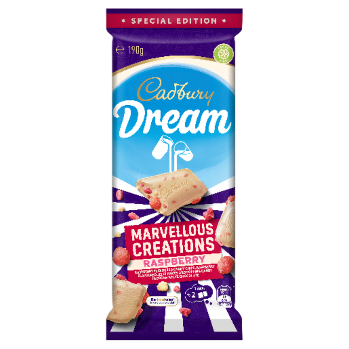 Cadbury Dream Marvellous Creations Raspberry 190g