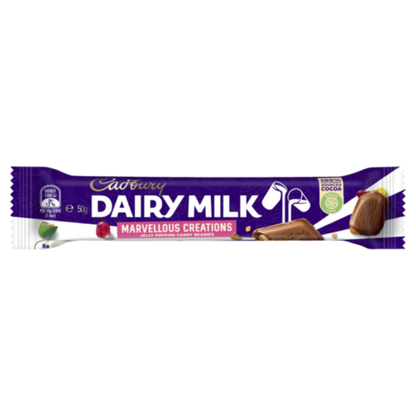 Cadbury Marvellous Jelly Popping Candy & Beanies Bar