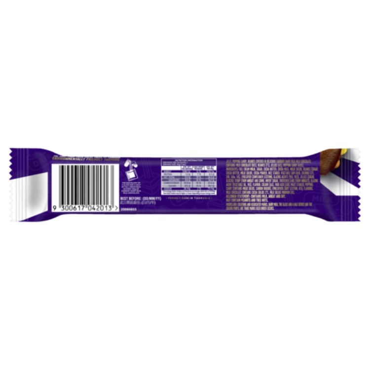 Cadbury Marvellous Jelly Popping Candy & Beanies Bar