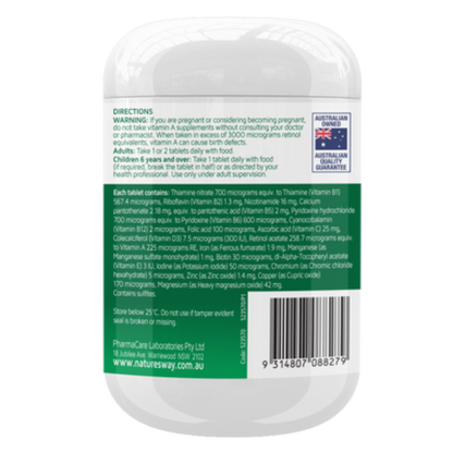 Nature’s Way Complete Daily Multivitamin 250s