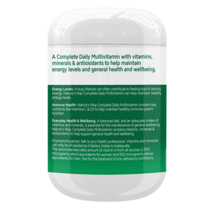 Nature’s Way Complete Daily Multivitamin 250s