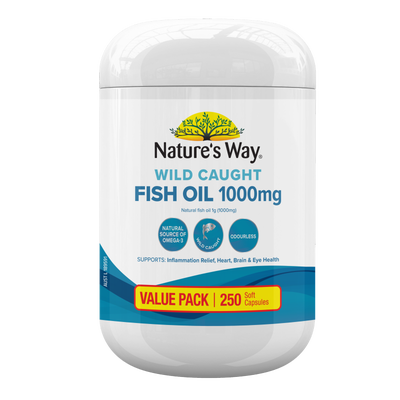 Nature's Way Wild Caught Fish Oil 1000mg 150s