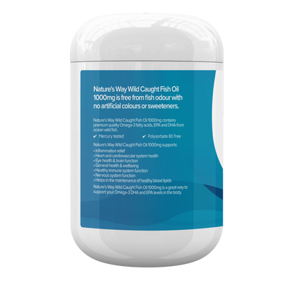 Nature's Way Wild Caught Fish Oil 1000mg 150s