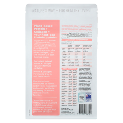 Nature’s Way Instant Natural Protein + Collagen 400g